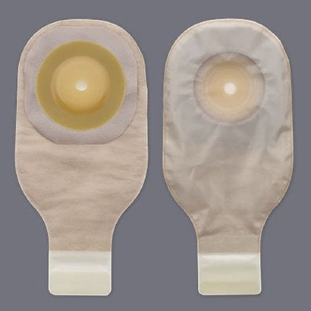 Premier 1-Piece Drainable Ostomy Pouch Flat, Trim to Fit Up to 2-1/2''  Stoma Flextend 10 per Box