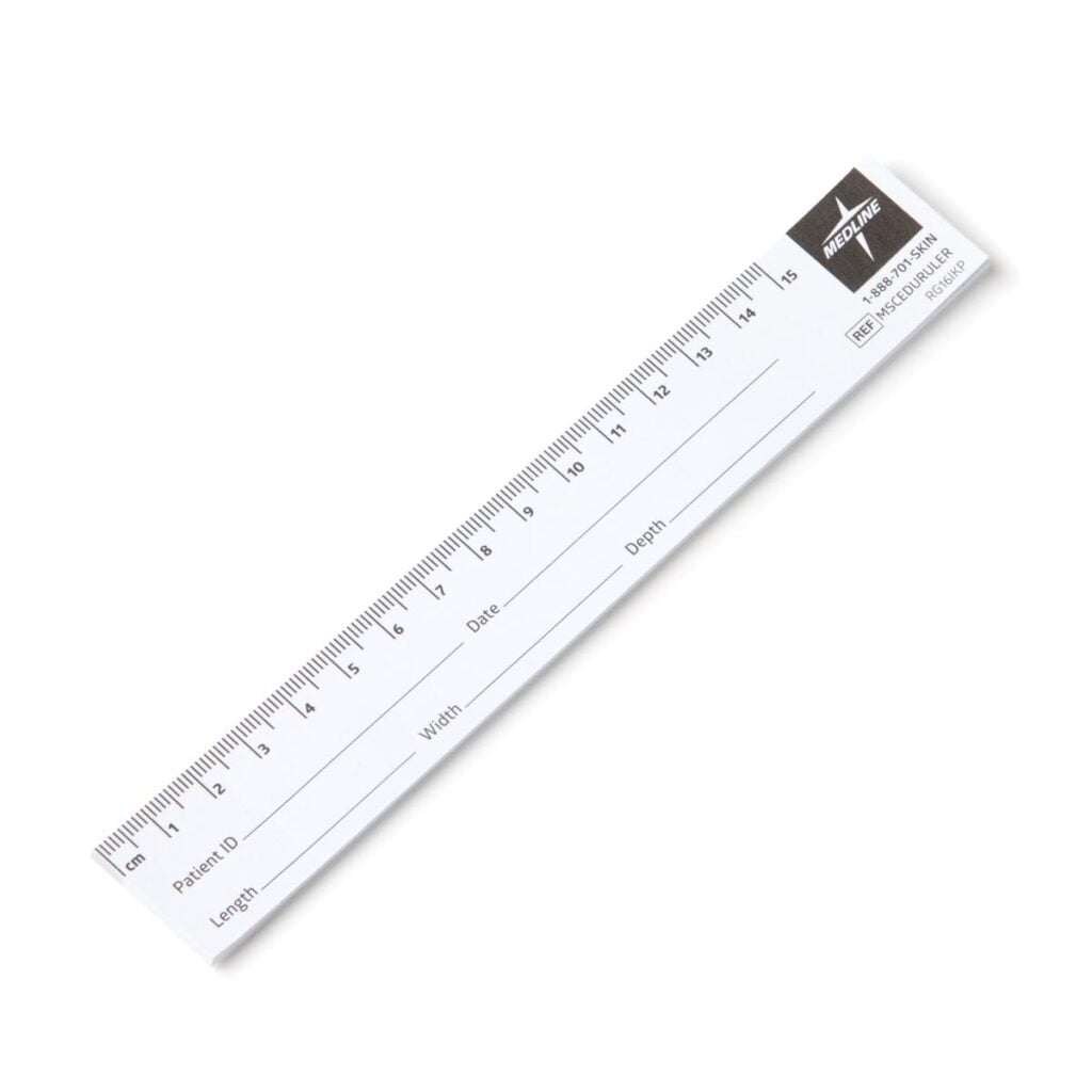 6 Inch Wound Measuring Ruler, Pack of 50 – HomeSupply