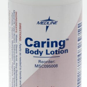 Caring Body Lotion,White,8.000 OZ Case of 48