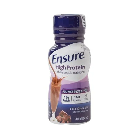 Ensure High Protein Shake, Chocolate, 8oz Bottle, Case of 24  (Institutional) – HomeSupply